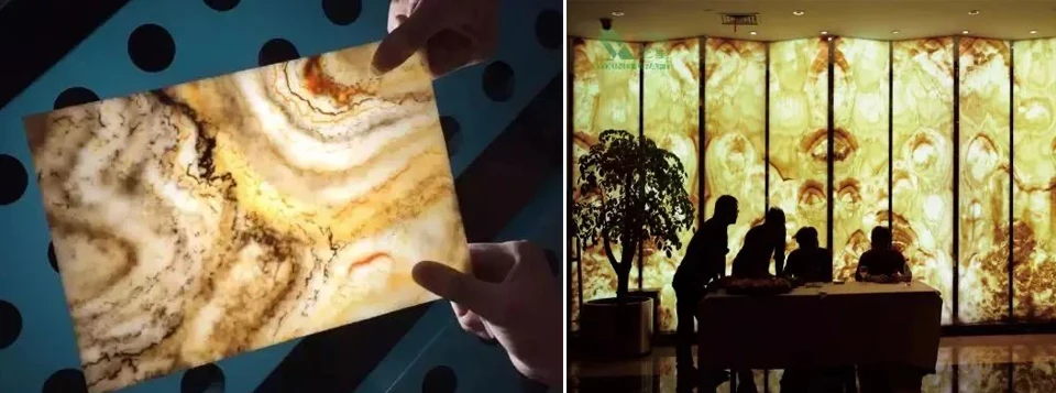 Yellow Onyx Backlit Wall Cladding Projects Yellow Onyx Backlit Wall Cladding Projects