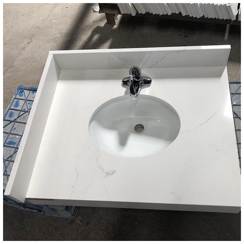 25'' Calacatta Quartz Vanity Countertops