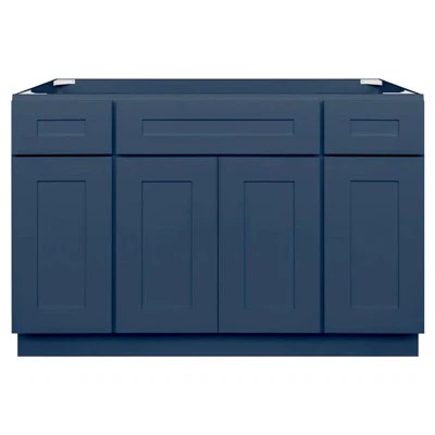 Kuhinjske omarice Blue Shaker