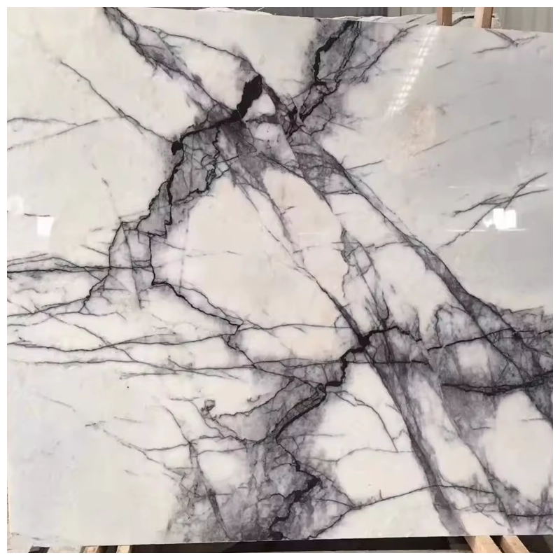 Milas Lilac White Marble Slab Milas Lilac White Marble Slab