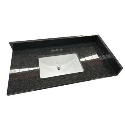 Kopalniški umivalnik iz črnega granita